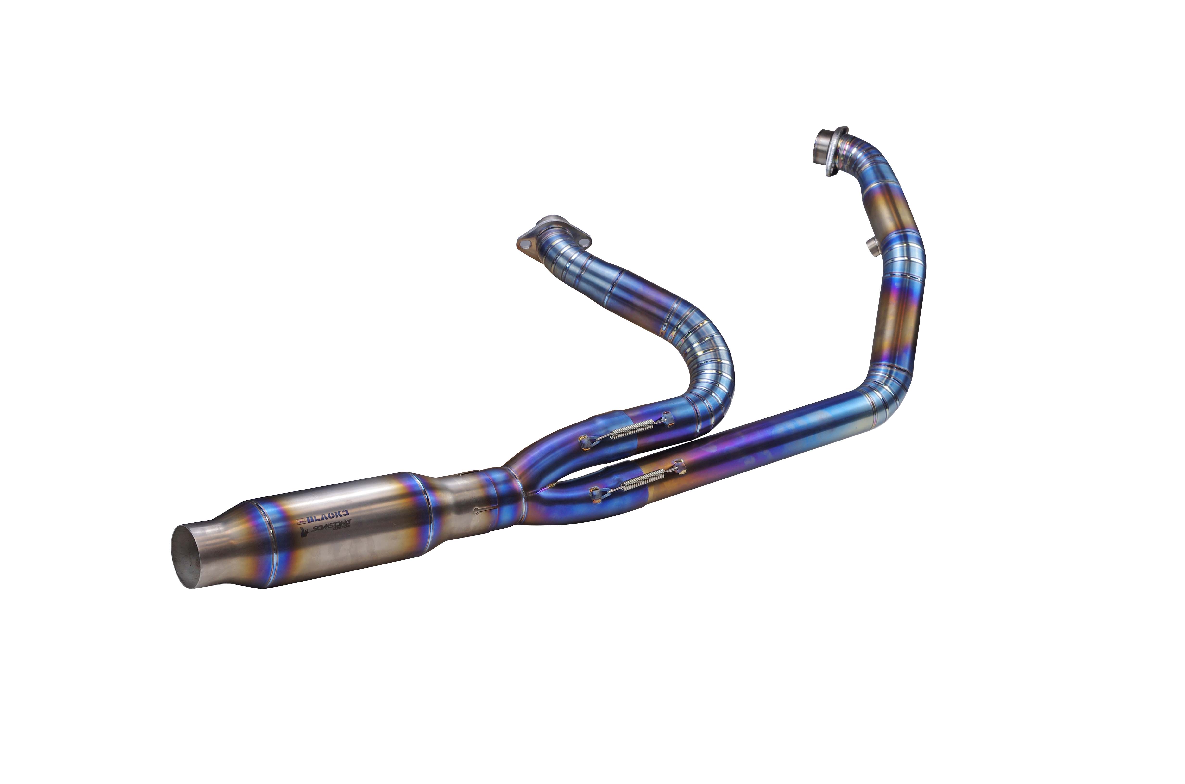 TITANIUM 2-INTO-1 EXHAUST
