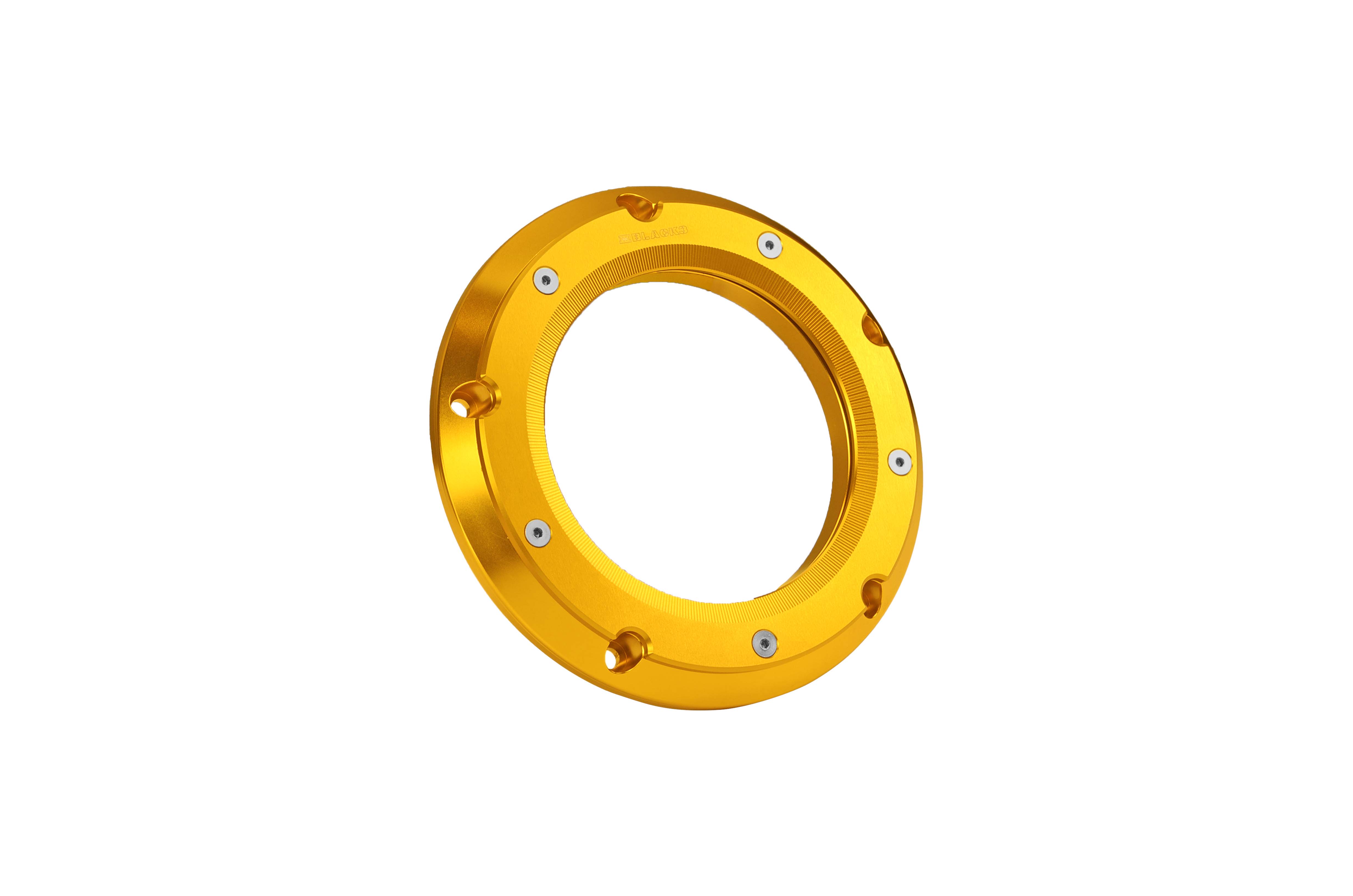 CLEAR DERBY COVER  CLUTCH SPOKET PLATE