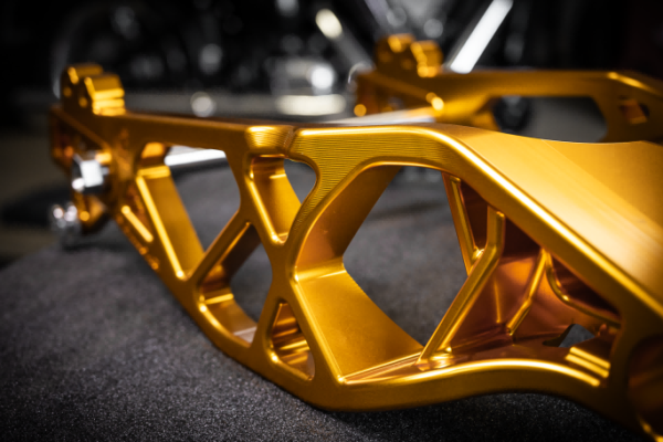BLACK3 Performance Swingarm for Harley-Davidson Touring BLACK3 billet aluminum performance swingarm for Harley-Davidson Touring