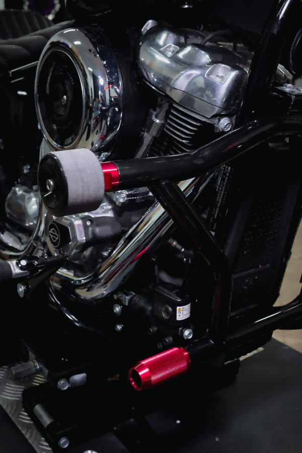 BLACK3 Welded Crash Bar for Harley-Davidson Softail Motorcycles