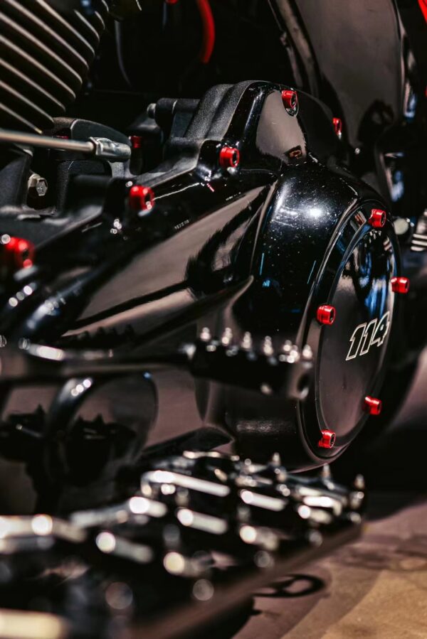 BLACK3 Colored Engine Bolts BLACK3 colored engine dress-up bolts for Harley-Davidson motorcycles