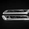BLACK3 carbon fiber saddlebag lock cover for Harley-Davidson Touring motorcycles