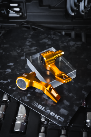BLACK3 aluminum saddlebag switch for Harley-Davidson Touring motorcycles