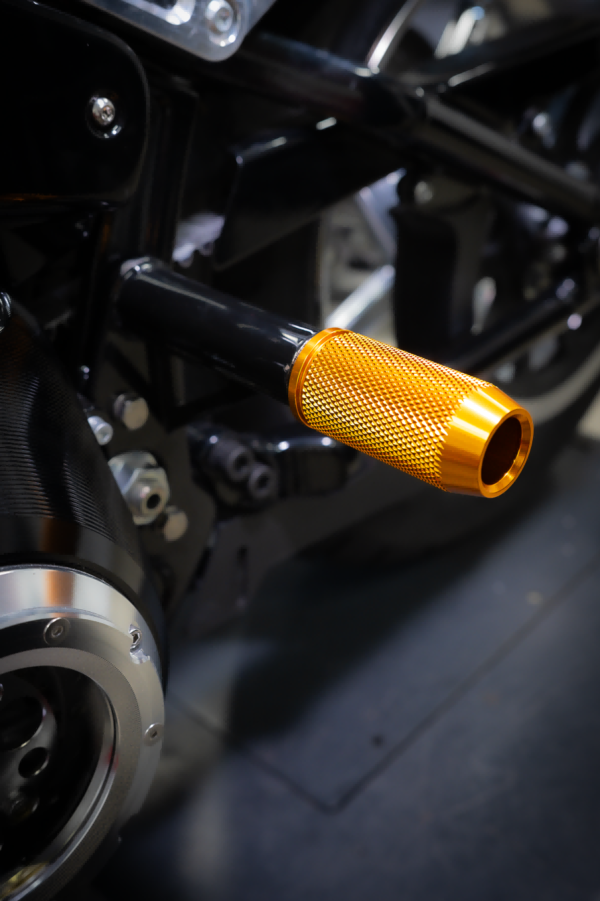 BLACK3 Rear Welded Crash Bar BLACK3 rear welded crash bar for Harley-Davidson motorcycles