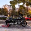 BLACK3 Touring Performance Swingarm BLACK3 aluminum high-performance rear swingarm for Harley-Davidson Touring motorcycles